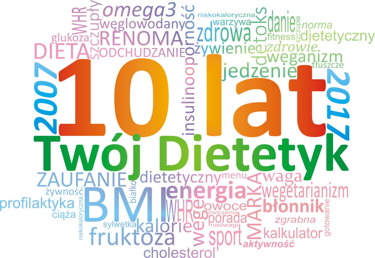 10 lat diałalności poradni Twój Dietetyk